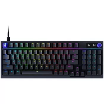 Logitech G316 X 98 gaming tipkovnica, mađarski raspored, crna, žična, Lightsync RGB