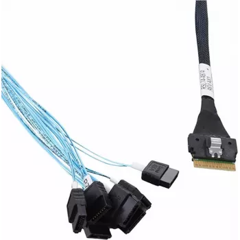 Microchip Adaptec interni SAS kabel - 1x8 Slim SAS (SFF-8654) na 8x SATA - 0,8 m