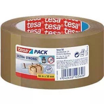 Tesa Ultra Strong ljepljiva traka za pakiranje 66m x 50mm smeđa PVC