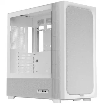 TRYX FLOVA F50 Midi-Tower, ATX, Tempered Glass - bijelo