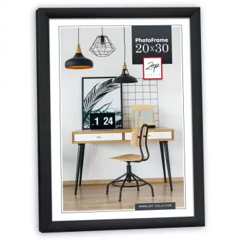 ZEP New Easy crni plastični okvir za slike 20x25 cm KB12