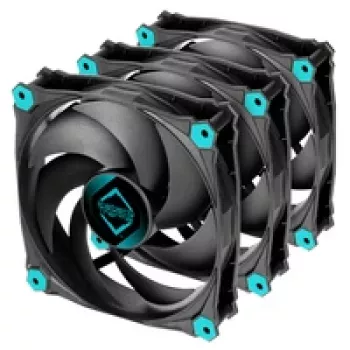 Iceberg Thermal IceGALE Silent 120mm crni ventilator kućišta 3-Pack