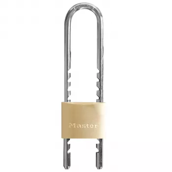 Master Lock 1950EURDCC podesivi lokot s uglom 50 mm masivno mjedeno tijelo lokot s ključem