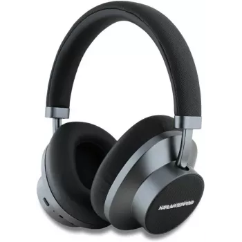 Karl Lagerfeld Saffiano Metal Logo bežične Bluetooth on-ear slušalice crne