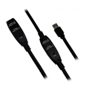 MCL Samar MC923AMF/A-15M USB 3.2 Gen 1 kabel - 15 m - USB-A na USB-A - crni