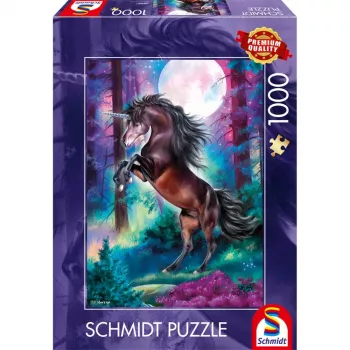Schmidt Spiele jednorog pri punom mjesecu 1000 dijelova puzzle