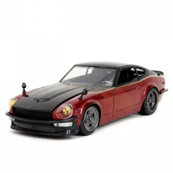 Jada Fast & Furious 1972 Datsun 240Z (F10) 1:24 die-cast model automobila narančasti