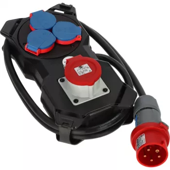 Brennenstuhl Power Station CEE 400V/16A, 3x230V/16A, 2m kabel, IP44, 6 utičnica