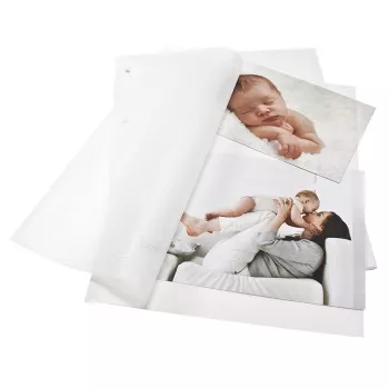 Goldbuch fotokarton bijeli DIN A4 s glasin papirom 20 listova 83001