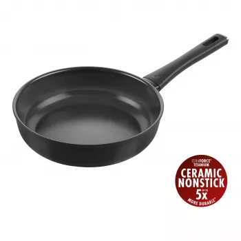 ZWILLING Madura Plus 24 cm tava za sauté, crna, aluminij