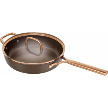 ZWILLING Milano tava za sauté sa staklenim poklopcem 28 cm, smeđa