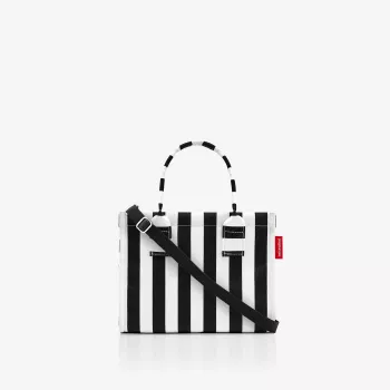 Reisenthel dailyshopper XS, summerstripes black