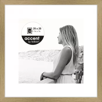 NIELSEN DESIGN Aura Oak 20x20 drveni okvir za slike s paspartuom 1115002