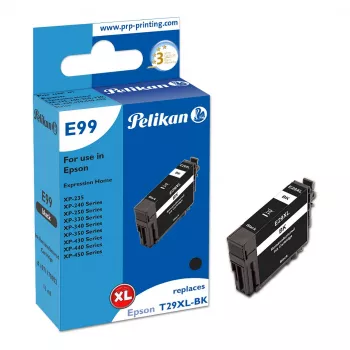 Pelikan E99 kompatibilna tintna patrona crna visokog kapaciteta (XL) za Epson 29XL - 1 pakiranje