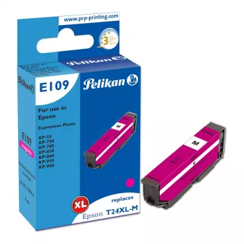 Pelikan E109 kompatibilna tintna patrona magenta visokog kapaciteta (XL) za Epson Expression Photo XP-55, XP-750, XP-760, XP-850, XP-950, XP-960 - 1 pakiranje