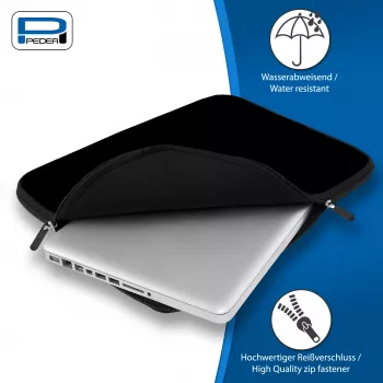 PEDEA navlaka za prijenosno računalo 14,1 inch (35,8 cm), crna