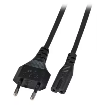 EFB Elektronik Euro-C7 mrežni kabel 180° crni 1 m 2 x 0,75 mm² EK502.1V2