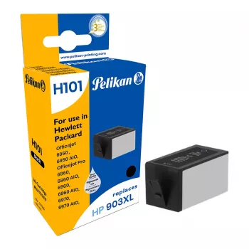 Pelikan tintna patrona H101 T6M15AE HP903XL crna obnovljena