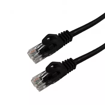 Grafenthal patch kabel CAT6 U/UTP CU LSZH 0,50m crni