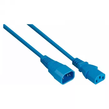 Kabelmeister SK1430-B020 produžni kabel za hladne uređaje C14 na C13, plavi, 2 m, 0,75 mm²