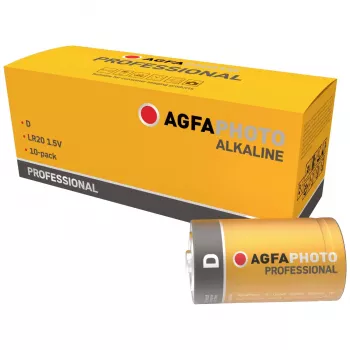 AGFAPHOTO Professional LR20 Mono D alkalna baterija 1,5V 10 komada