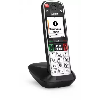 Gigaset EASY 500 bežični telefon, crno-srebrni