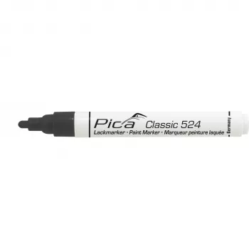 Pica Classic industrijski marker za boju, 2-4mm vrh u obliku metka, crni