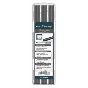 PICA-MARKER Pica BIG DRY ulošci 2B crni 12 komada 150 mm