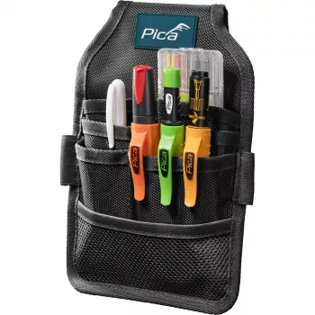PICA-MARKER Pica Master Belt – sustav futrole za teške uvjete, crno-crveni