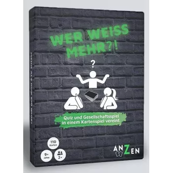 ANZEN - WER BIJELA MEHR?! - kartaška igra