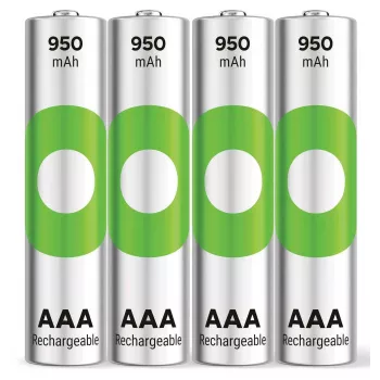 GP ReCyko Micro AAA NiMH baterija 950 mAh 1,2 V 4-pak (GPRCK95AAA105C4)