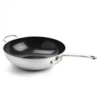 GreenPan Premiere wok 30 cm nehrđajući čelik