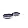 GreenPan Barcelona Pro set tava za prženje 2 kom 24+28 cm crni