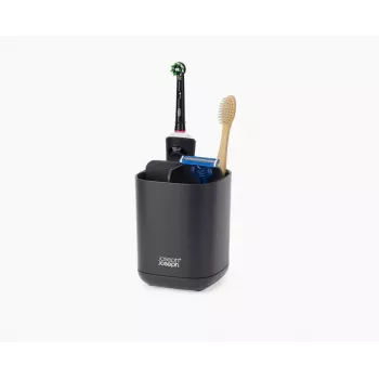 Joseph Joseph EasyStore držač za četkice za zube mat crni