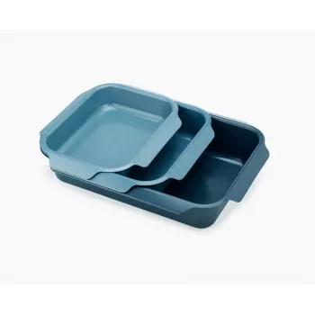 Joseph Joseph Nest Oven set od 3 pladnja za pečenje (45060), plavi