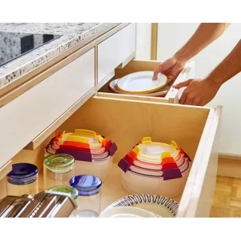 Joseph Joseph Nest Lock mješoviti set od 8 posuda za hranu