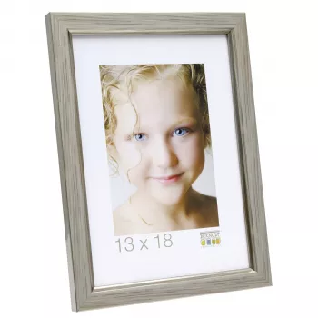Deknudt S46AD1 okvir za slike 13x18 cm srebrni plastični pravokutni