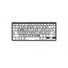 Logickeyboard Mac Bluetooth Braille tipkovnica s velikim tiskanim slovima crno na bijelom – 78 tipki