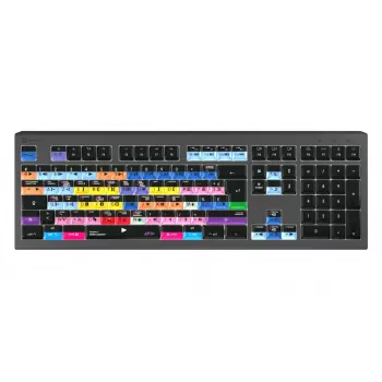 Logickeyboard Avid Media Composer Astra 2 Pro FR Mac tipkovnica za montažu (francuski AZERTY, pozadinsko osvjetljenje, žična)