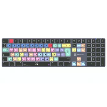 LogicKeyboard Adobe Premiere Pro CC Titan FR (Mac) - francuski AZERTY raspored, pozadinsko osvjetljenje, žična USB tipkovnica