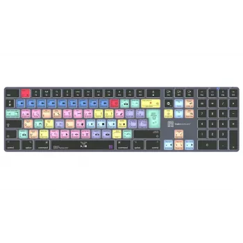 LogicKeyboard Adobe Premiere Pro CC Titan FR (Mac) - francuski AZERTY raspored, pozadinsko osvjetljenje, žična USB tipkovnica