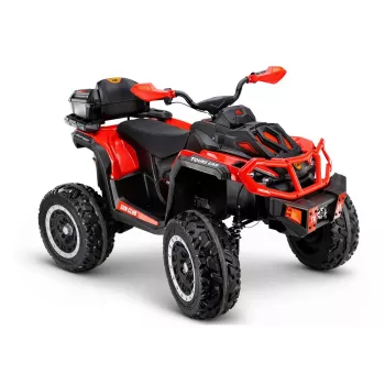 Lean Toys XW-08 4x4 45W akumulatorski quad za jahanje, crveni