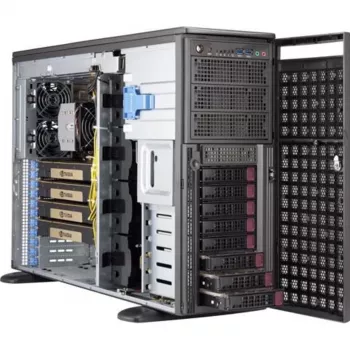 Supermicro SuperWorkstation 540A-TR Full-Tower radna stanica, Intel C621, Dual Xeon Scalable, 2200W