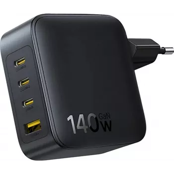 Baseus EnerFill FH11 GaN 140W 3xUSB-C + 1xUSB-A brzi punjač crni