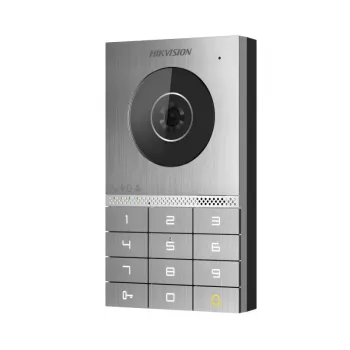 Hikvision DS-KV7023EY-IME2 video portafon, 2 MP, PoE, IP65, IK08, Mifare