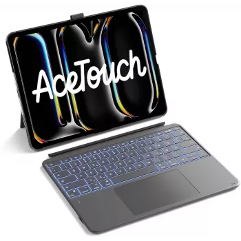 Inateck Keyboard Ace Touch iPad 13 kompatibilna QWERTZ siva