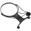 Carson HF-66 MagniFree LED Magnifying Lamp with Flexible Gooseneck, 2x/5x Magnification, 13 cm Lens, LED Illumination, Black