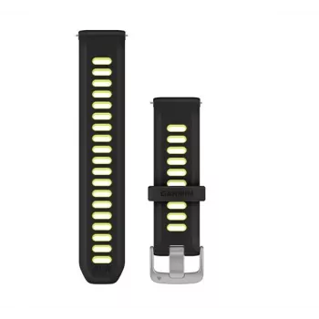 Garmin Quick Release remen 20 mm silikon crni/žuti (010-11251-B6)