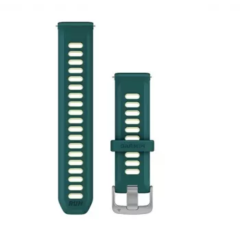 Garmin Quick Release remen 20mm silikon Teal Green/Citron (010-11251-B8)