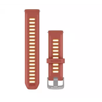 Garmin Quick Release remen 20mm silikon Red Pink/Mango (010-11251-B9)